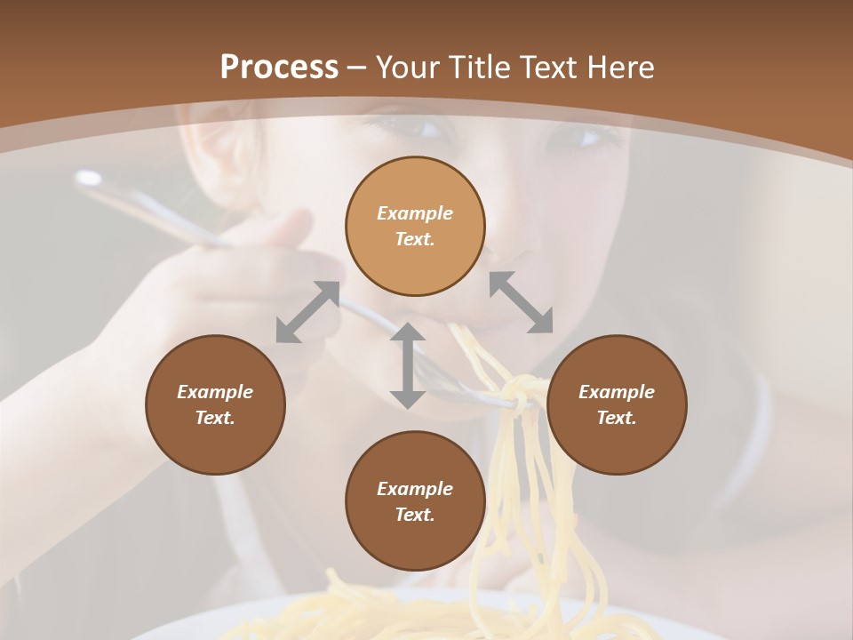 Chew Young Girl PowerPoint Template