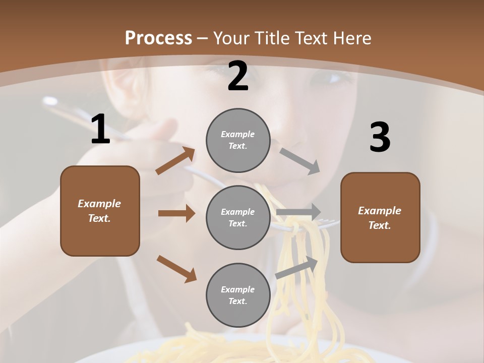 Chew Young Girl PowerPoint Template