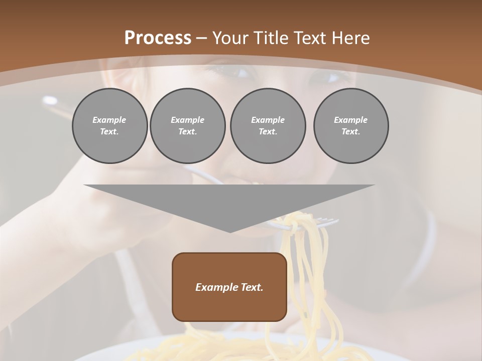 Chew Young Girl PowerPoint Template