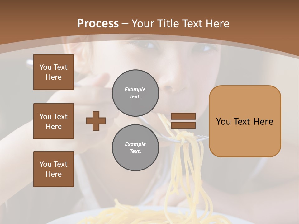 Chew Young Girl PowerPoint Template