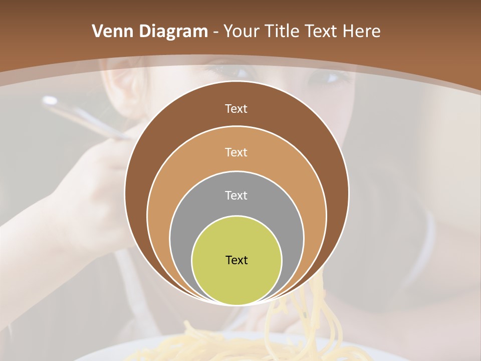 Chew Young Girl PowerPoint Template