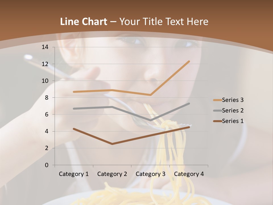 Chew Young Girl PowerPoint Template