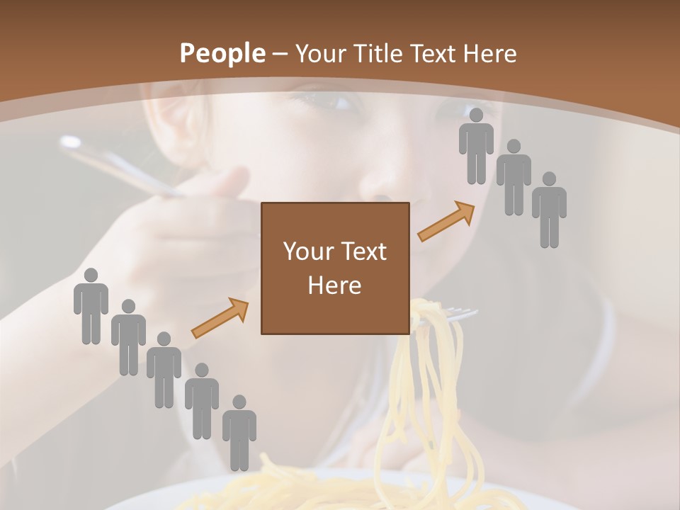 Chew Young Girl PowerPoint Template