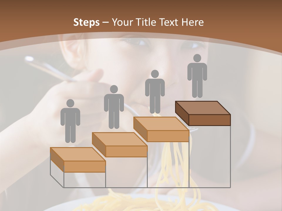 Chew Young Girl PowerPoint Template