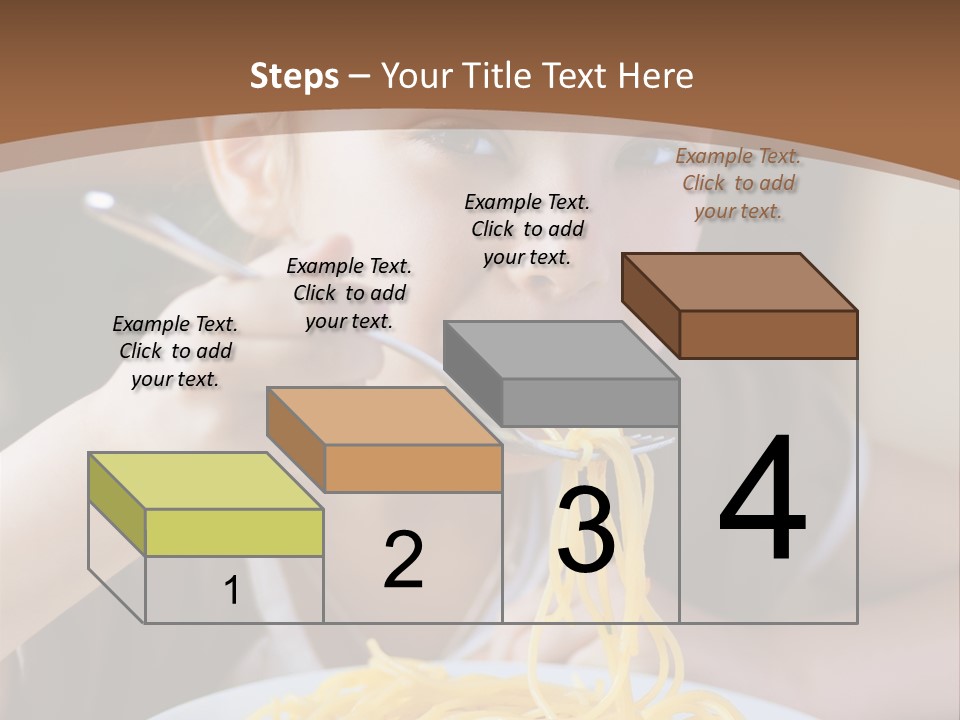 Chew Young Girl PowerPoint Template