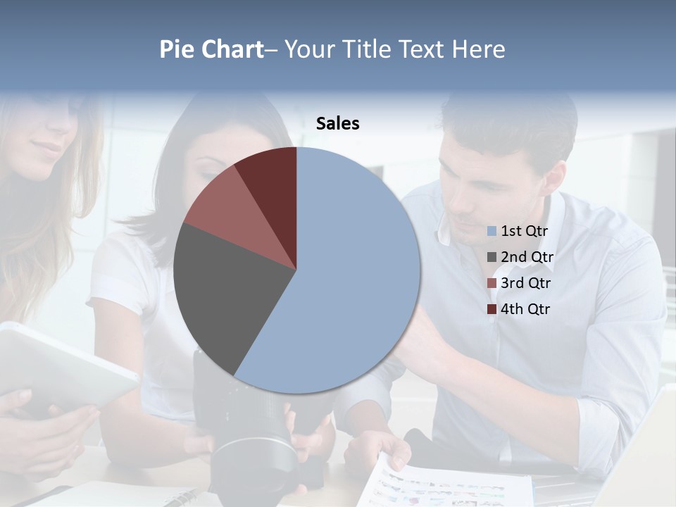 Publication Commercial Reporter PowerPoint Template