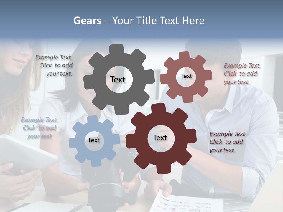 Publication Commercial Reporter PowerPoint Template