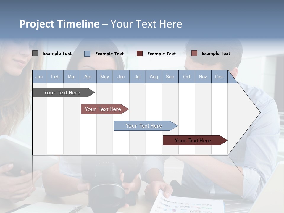 Publication Commercial Reporter PowerPoint Template