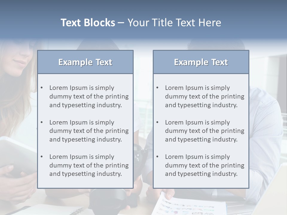 Publication Commercial Reporter PowerPoint Template