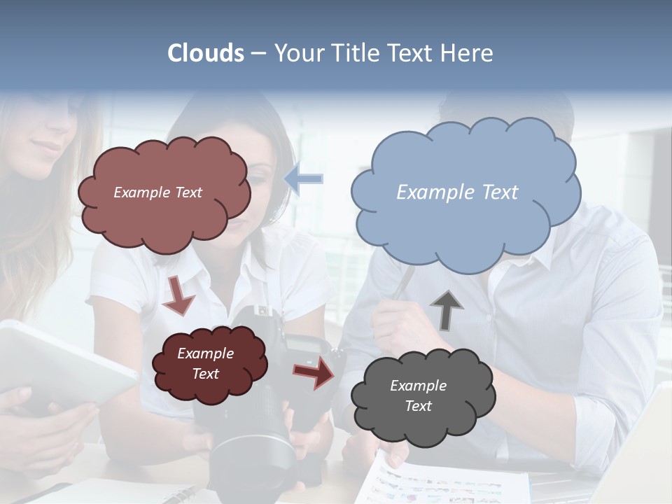 Publication Commercial Reporter PowerPoint Template