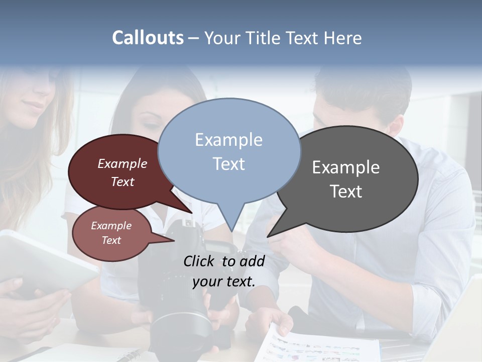 Publication Commercial Reporter PowerPoint Template