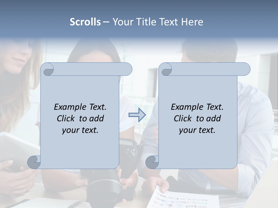 Publication Commercial Reporter PowerPoint Template
