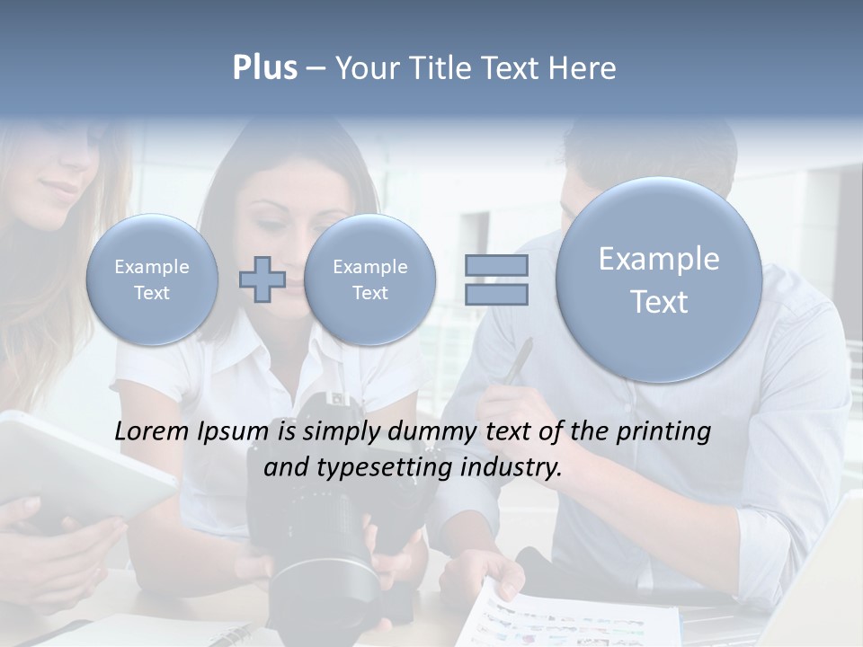 Publication Commercial Reporter PowerPoint Template