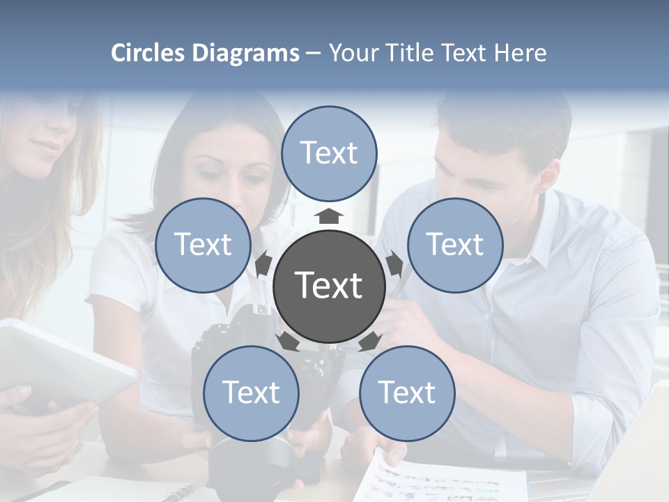 Publication Commercial Reporter PowerPoint Template