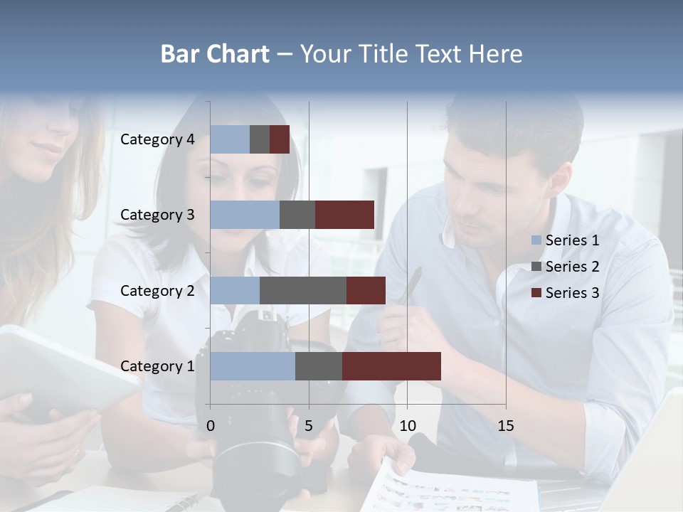 Publication Commercial Reporter PowerPoint Template
