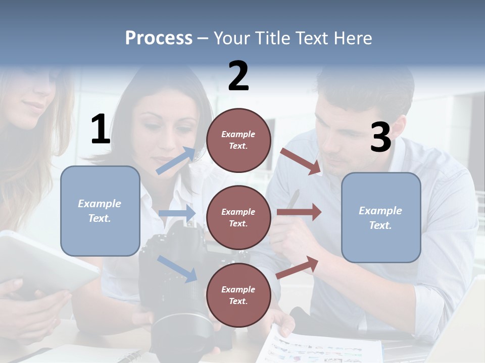 Publication Commercial Reporter PowerPoint Template