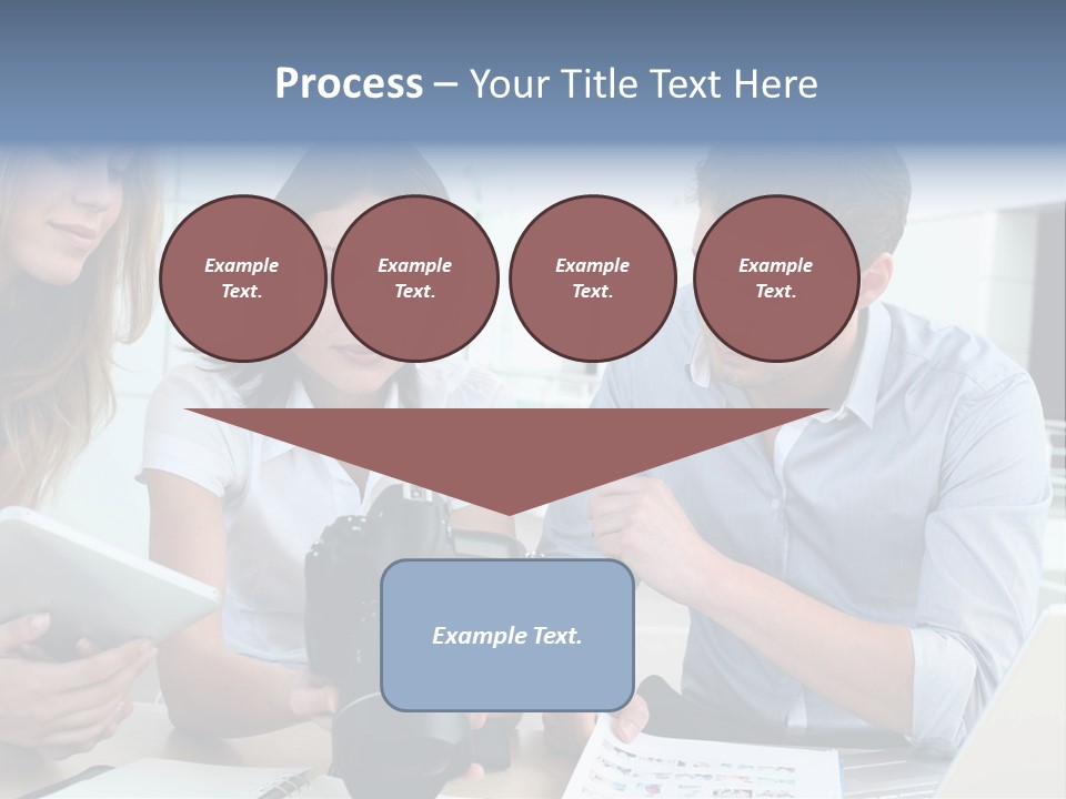 Publication Commercial Reporter PowerPoint Template
