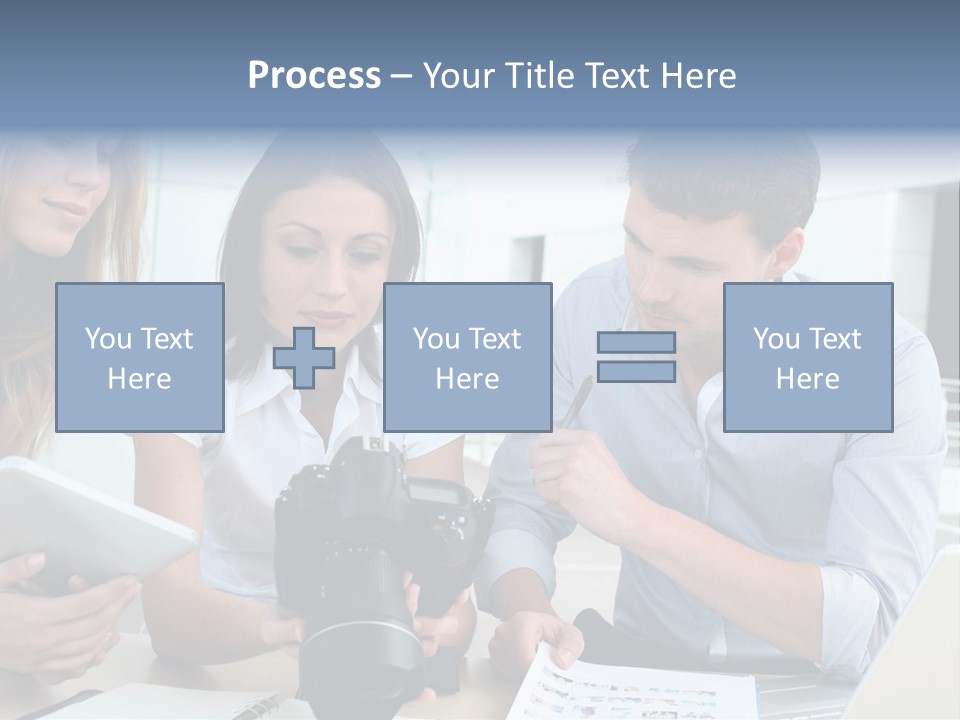 Publication Commercial Reporter PowerPoint Template