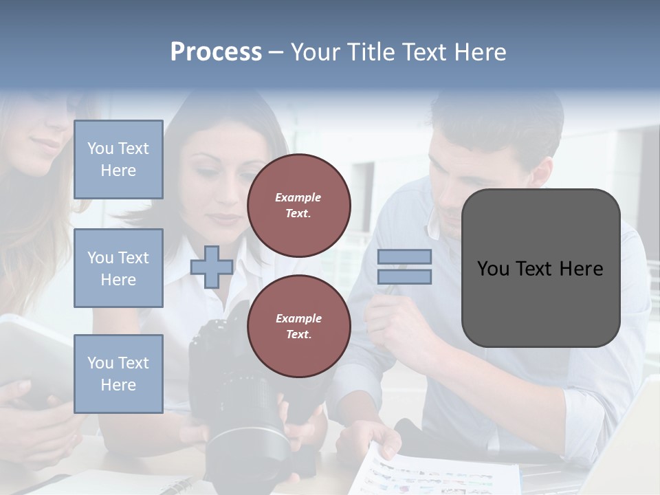 Publication Commercial Reporter PowerPoint Template