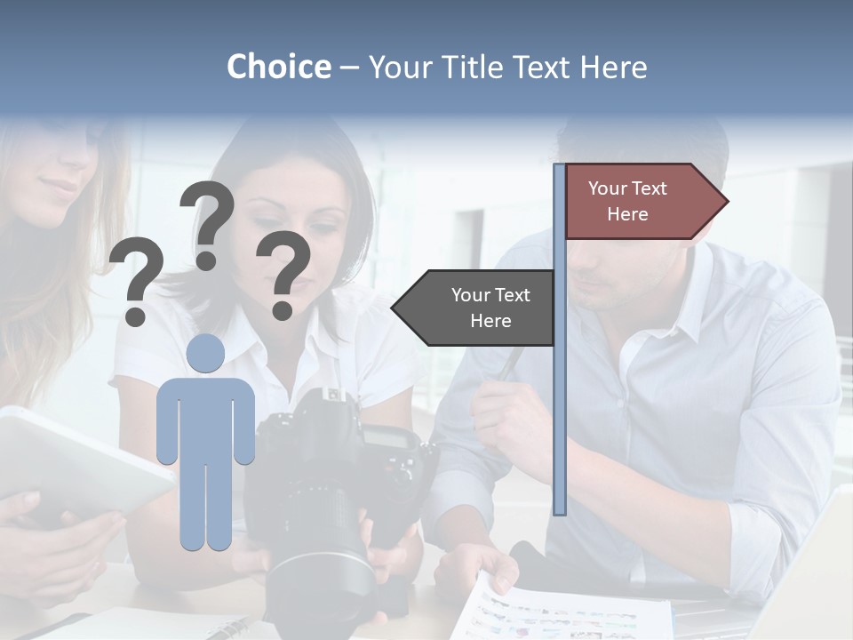 Publication Commercial Reporter PowerPoint Template