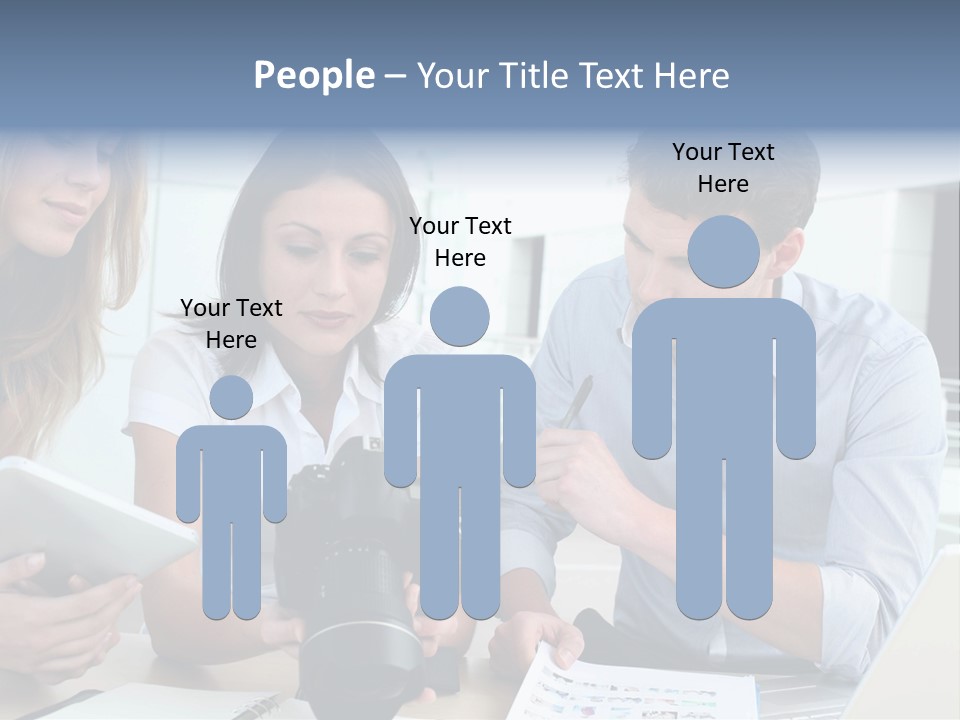 Publication Commercial Reporter PowerPoint Template