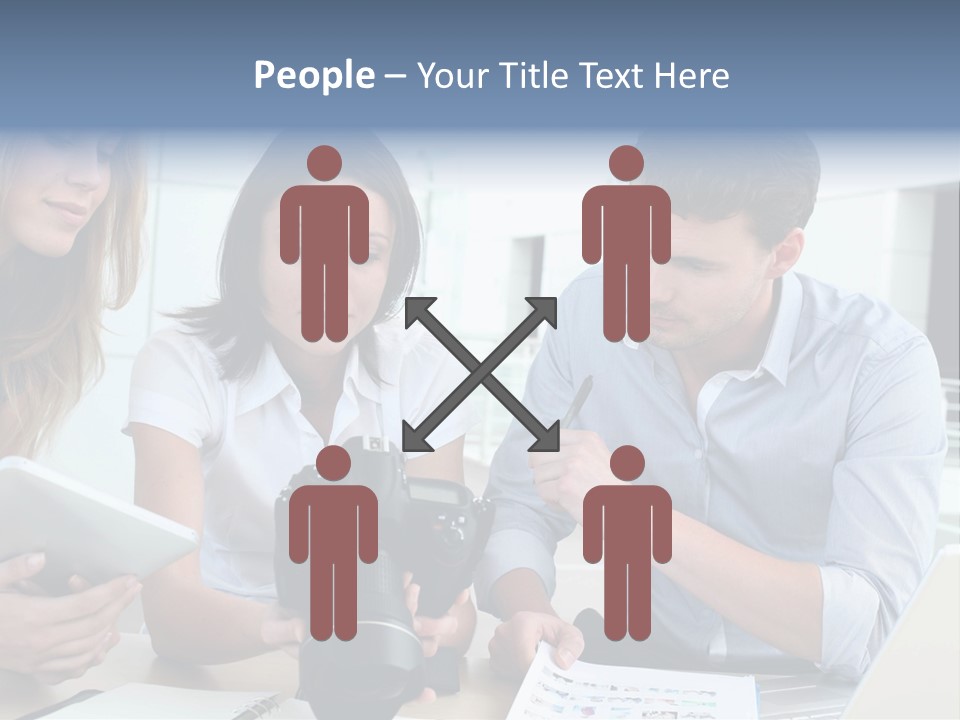 Publication Commercial Reporter PowerPoint Template