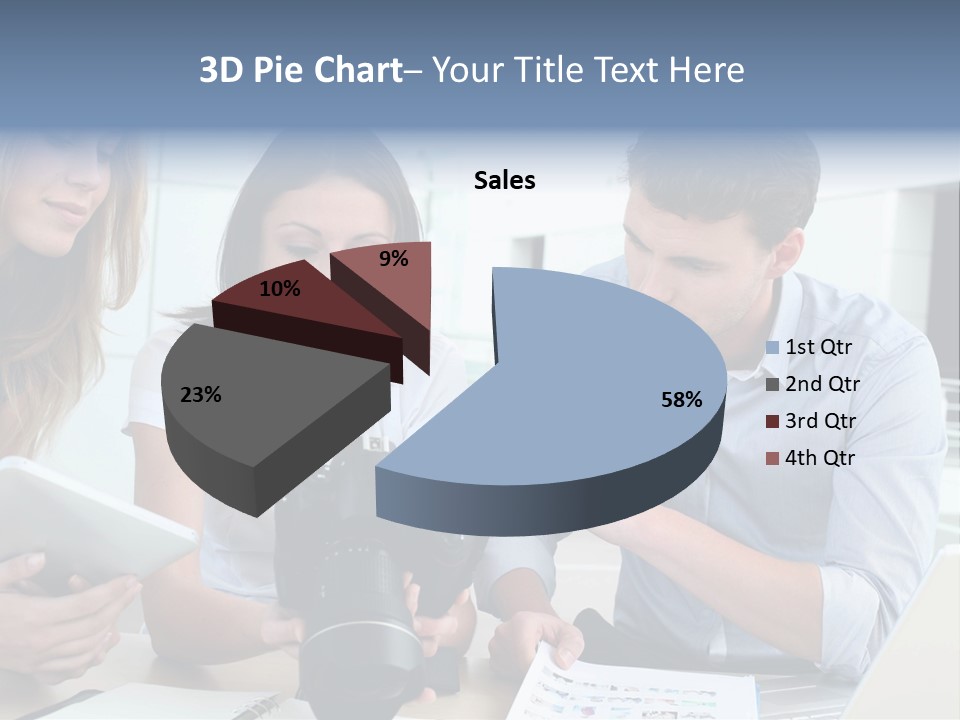 Publication Commercial Reporter PowerPoint Template