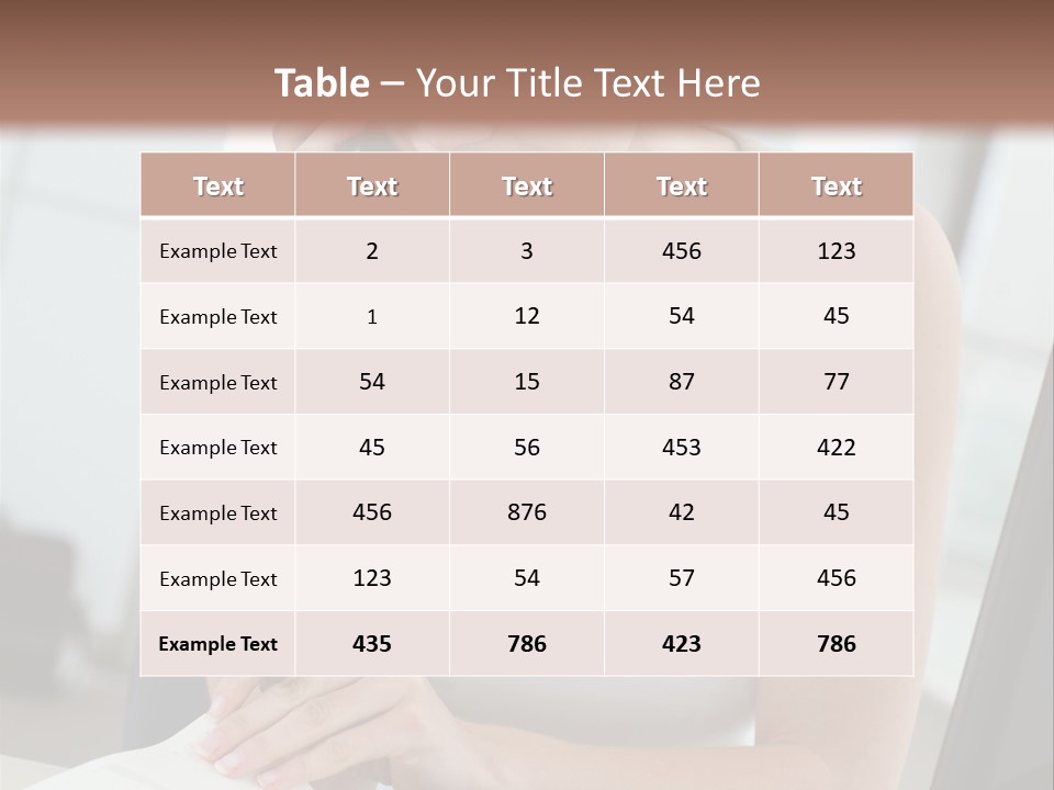 Cellphone Sitting Indoors PowerPoint Template
