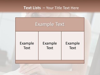 Cellphone Sitting Indoors PowerPoint Template