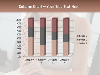 Cellphone Sitting Indoors PowerPoint Template