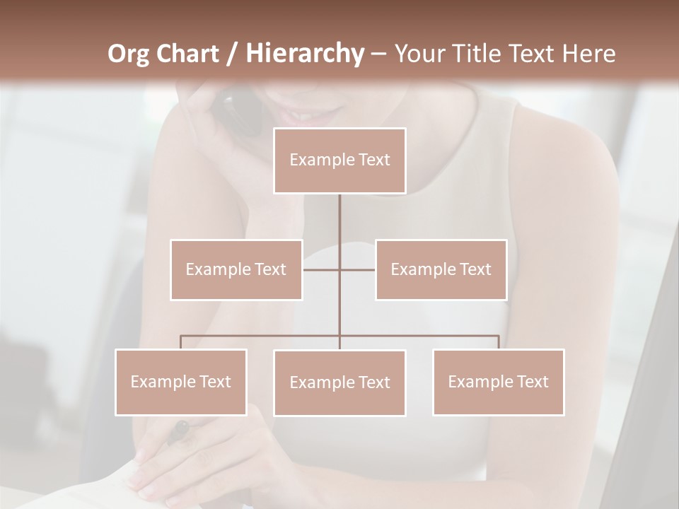 Cellphone Sitting Indoors PowerPoint Template