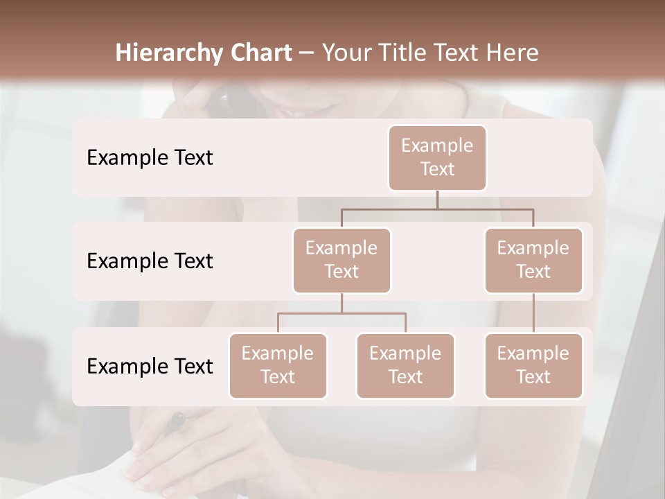 Cellphone Sitting Indoors PowerPoint Template