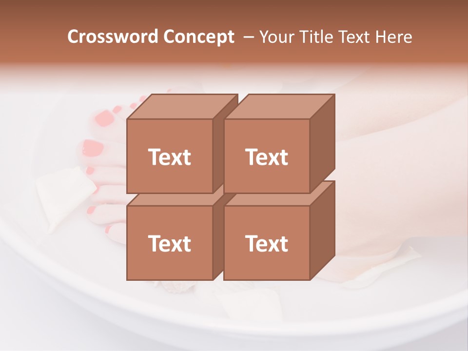 Foot Nail Healthy PowerPoint Template