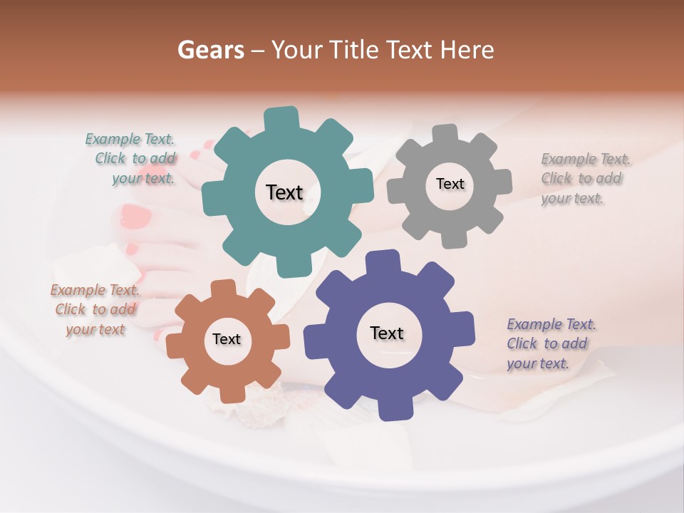 Foot Nail Healthy PowerPoint Template