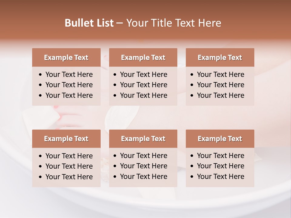 Foot Nail Healthy PowerPoint Template