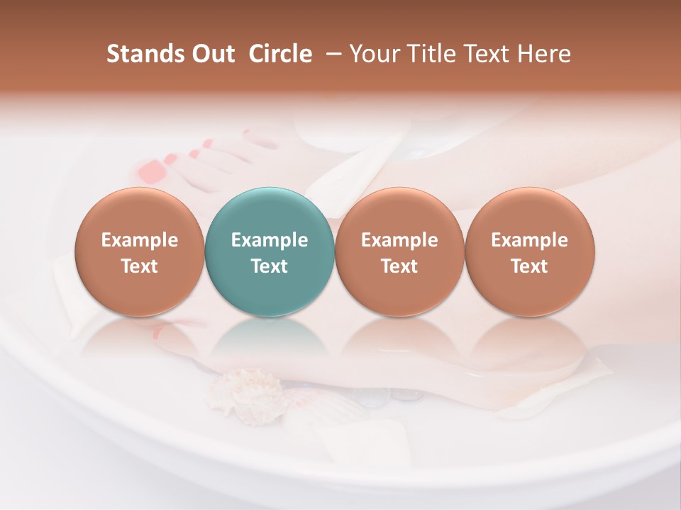 Foot Nail Healthy PowerPoint Template