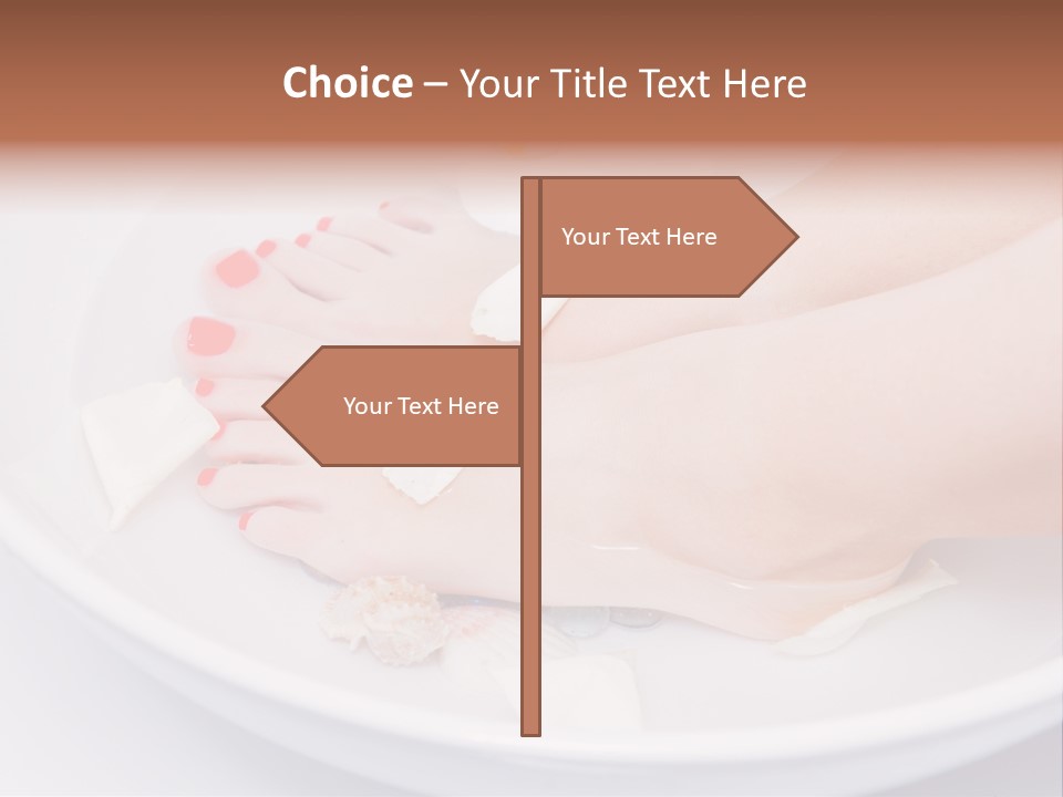 Foot Nail Healthy PowerPoint Template