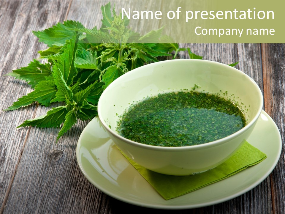 Spice Close To Spring PowerPoint Template