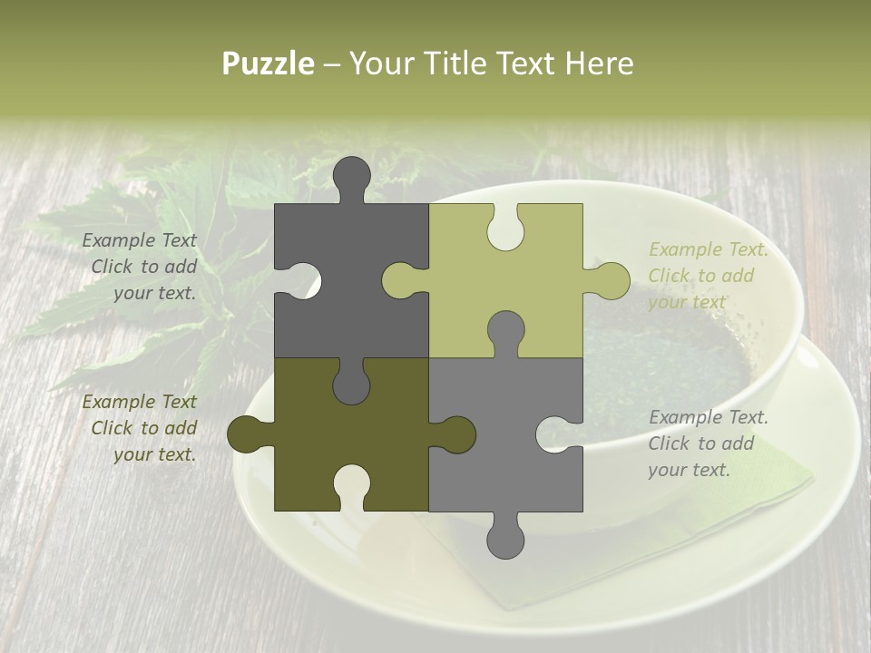 Spice Close To Spring PowerPoint Template