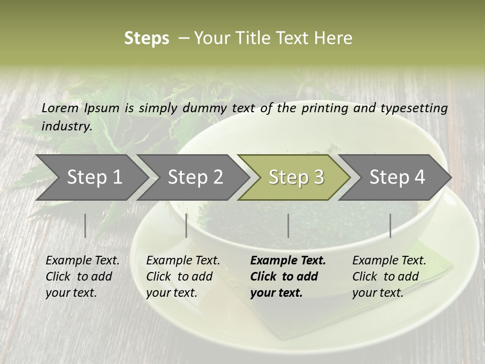 Spice Close To Spring PowerPoint Template