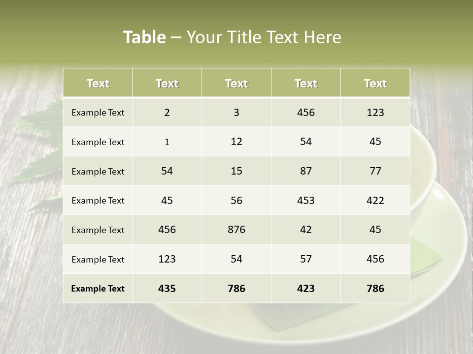 Spice Close To Spring PowerPoint Template