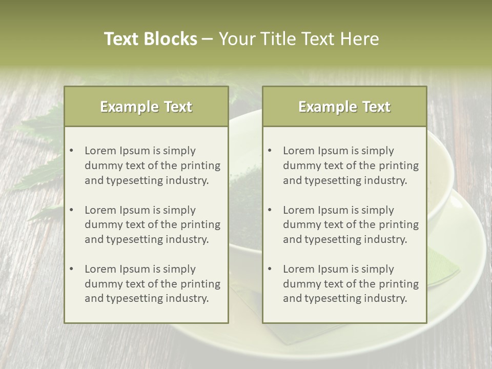 Spice Close To Spring PowerPoint Template