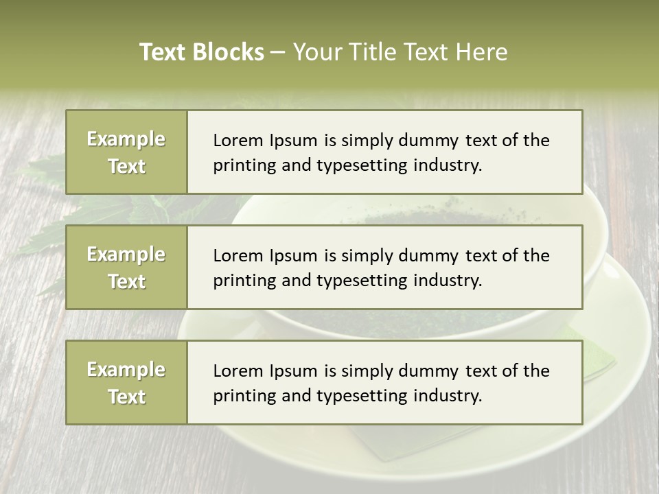 Spice Close To Spring PowerPoint Template