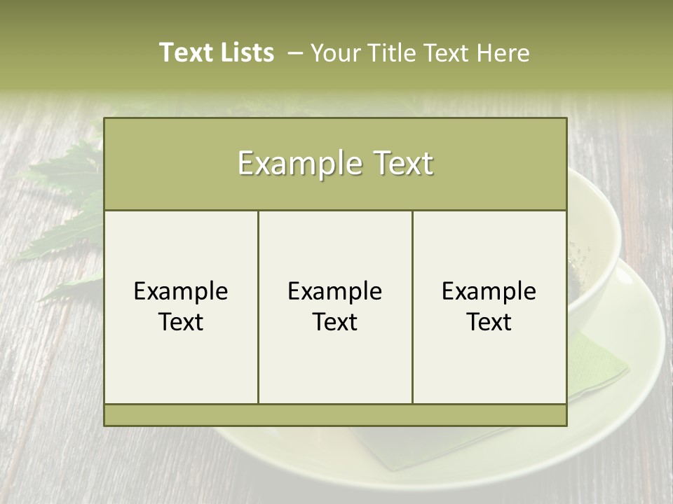 Spice Close To Spring PowerPoint Template