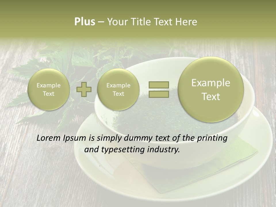 Spice Close To Spring PowerPoint Template
