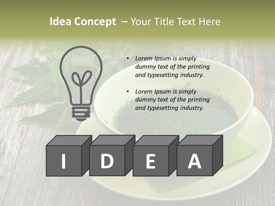 Spice Close To Spring PowerPoint Template