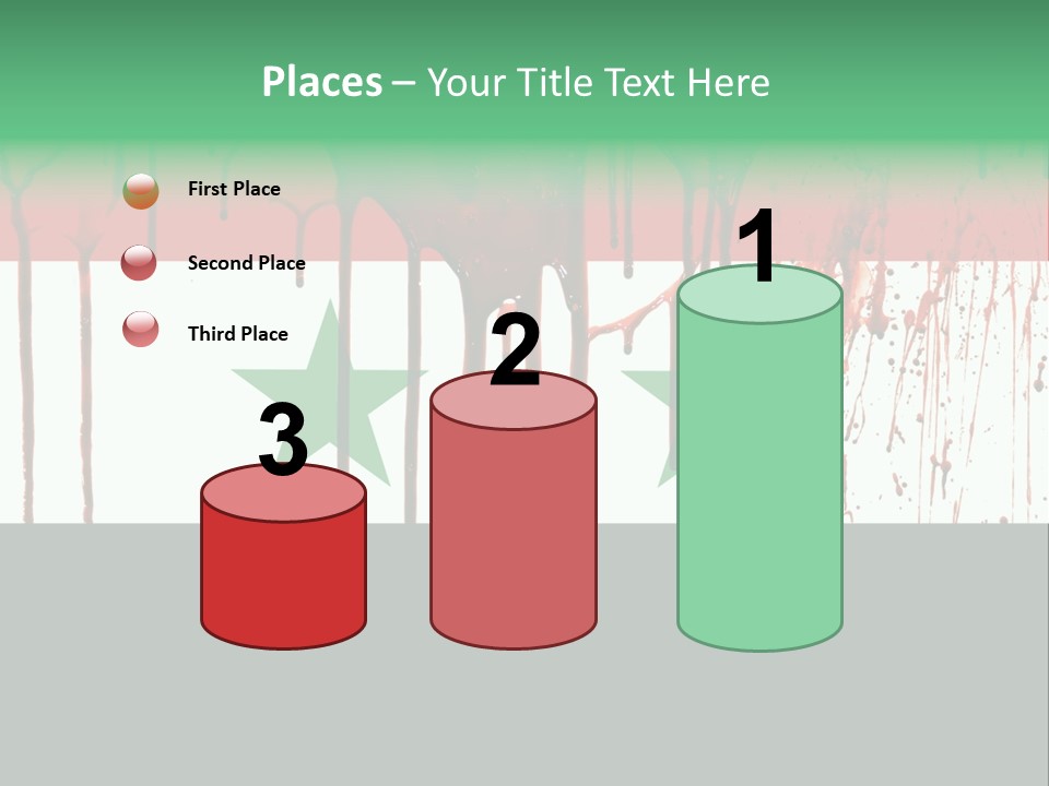 Islamic Warfare Victim PowerPoint Template