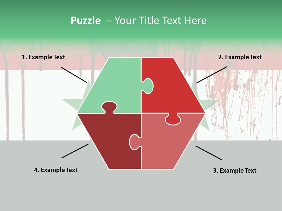 Islamic Warfare Victim PowerPoint Template