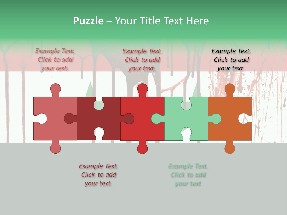 Islamic Warfare Victim PowerPoint Template