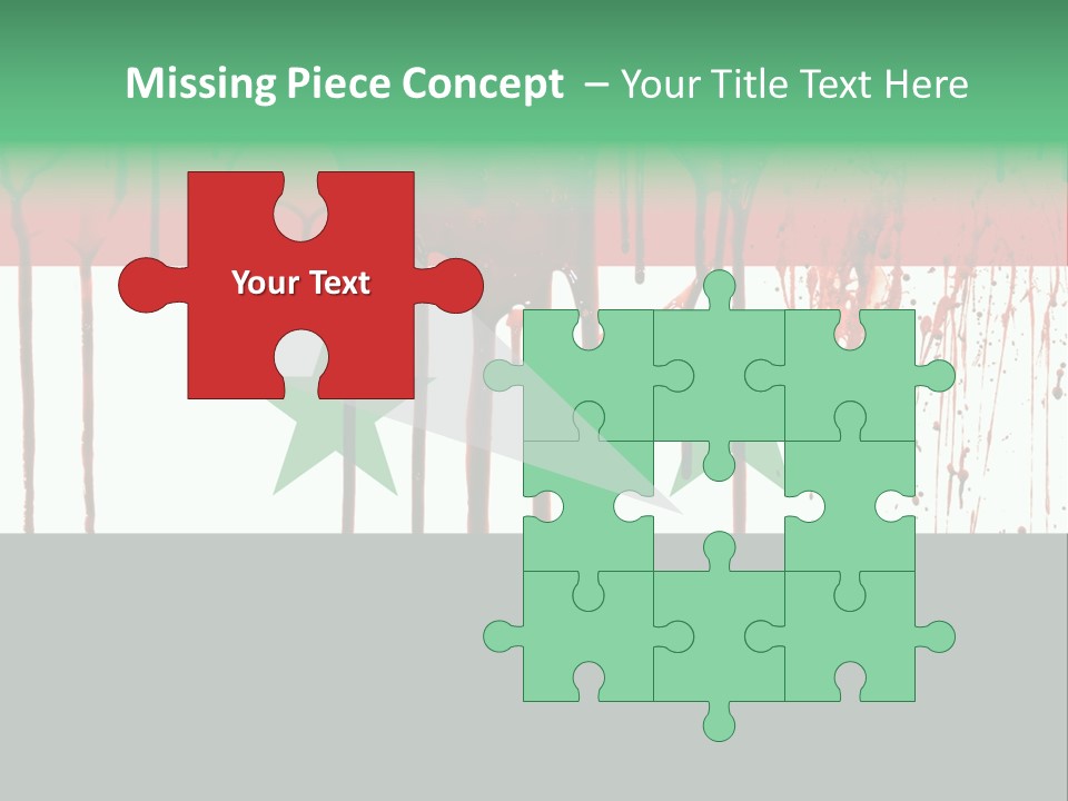 Islamic Warfare Victim PowerPoint Template